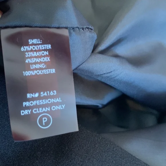 Calvin Klein Black Dress with Gold Zipper - Picture 3 of 4